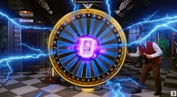 ライトニングストームのプレイ画面