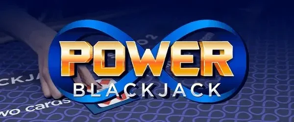 パワーブラックジャックのプレイ画面