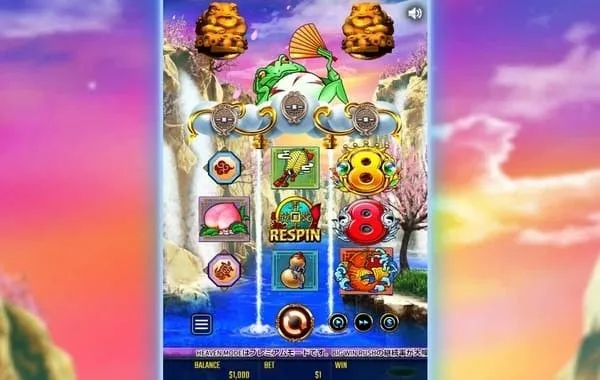 ドリームズオブゴールドのプレイ画面