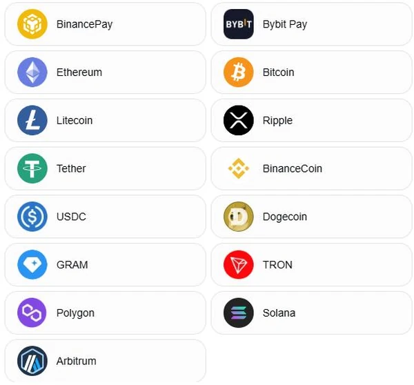 TEDBET(テッドベットカジノ)の入金方法一覧・仮想通貨